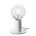 SLV Luminaria de mesa FITU TL con interruptor E27 IP20, blanco 