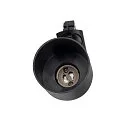 Foco monofásico PURI TRACK SPOT GU10, negro regulable