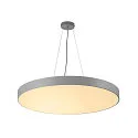 SLV LED Wall-/Ceiling luminaire MEDO 90 CL CORONA, 78W, 105°, 3000/4000K, 10100/125lm, TRIAC, gray