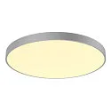 SLV LED Wall and Ceiling luminaire MEDO 90 CW CORONA DALI, Ø 90cm, 78W 3000/4000K 105°, gray