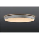 SLV LED Wall and Ceiling luminaire MEDO 90 CW CORONA DALI, Ø 90cm, 78W 3000/4000K 105°, gray