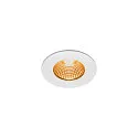 LED Outdoor Recessed Downlight PATTA-I round, IP65 IK02, 7.3W 1800-3000K 440lm, dim to warm, white