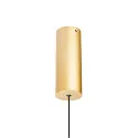 SLV Premium LED Pendant luminaire HELIA 30 PD, Surface mounting, 10W 3000K 550lm 40°, TRIAC dimmable, soft gold