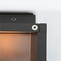 SLV Outdoor Wall luminaire QUADRULO WL, E27, anthracite