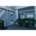 SLV Luminaria de pared para exteriores VILUA II WL IP54, antracita