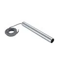 Luminaria colgante FITU PD E27 IP20, aluminio cepillado