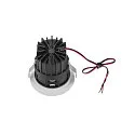 Luminaria empotrable para techos HORN MAGNA IP20, blanco