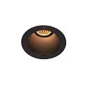 SLV Luminaria empotrable para techos HORN MAGNA IP20, negro