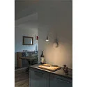 SLV Luminaria de pared DIO FLEX PLATE QPAR 51 WL GU10 IP20, blanco