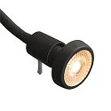 SLV Luminaria de pared DIO FLEX PLATE QPAR 51 WL GU10 IP20, negro