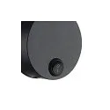 SLV Luminaria de pared DIO FLEX PLATE QPAR 51 WL GU10 IP20, negro