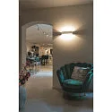 SLV Luminaria de pared LOGS IN L Arriba-Abajo, indirecta IP20, aluminio, plomo oscuro regulable