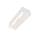 Luminaria de pared LOGS IN L Arriba-Abajo, indirecta IP20, blanco regulable