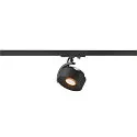 SLV Foco monofásico KALU TRACK LED PHASE incl. adaptador monofásico, con fuente de alimentación, giro cardánico IP20