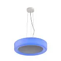 SLV LED Wall-/Ceiling luminaire SLV VALETO® MALANG LED, 39W, 110°, 2700-6500K, 2400/350lm, IP20, white