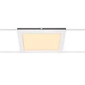 Luminaria de cuerda TENSEO PLYTTA rectangular, blanco