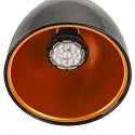 3-Phase spot PARA CONE 14 QPAR51, GU10, incl. 3-Phase adaptor, black/gold