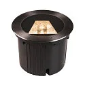 Luminaria empotrable en suelo DASAR 270 LED redondo, asimétrico, pasable IP65 / IP67, acero inoxidable 