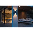 SLV LED Outdoor Wall luminaire MANA OUT, 12W, 60°, 3000K, 325lm, IP65, dimmable, anthracite