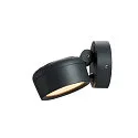 SLV LED Outdoor spot ESKINA SPOT SENSOR LED Wall-/Ceiling luminaire, 14,5W, 95°, 3000/4000K, 1000lm, IP54, dimmable, anthracite