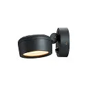 SLV LED Outdoor spot ESKINA SPOT SENSOR LED Wall-/Ceiling luminaire, 14,5W, 95°, 3000/4000K, 1000lm, IP54, dimmable, anthracite