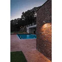 SLV LED Outdoor spot ESKINA SPOT SENSOR LED Wall-/Ceiling luminaire, 14,5W, 95°, 3000/4000K, 1000lm, IP54, dimmable, anthracite