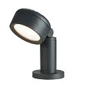 SLV LED Outdoor luminaire ESKINA 30 POLE LED Floor lamp, 14,5W, 95°, 3000/4000K, 1000lm, IP65, dimmable, anthracite