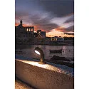 SLV LED Outdoor luminaire ESKINA 30 POLE LED Floor lamp, 14,5W, 95°, 3000/4000K, 1000lm, IP65, dimmable, anthracite