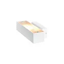 Luminaria de pared ANDREAS QT-DE12 R7s 118mm, blanco