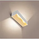 SLV Luminaria de pared LOGS IN L DTW Arriba-Abajo, Dim-To-Warm, indirecta IP20, blanco regulable