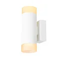 Luminaria de pared ASTINA Arriba-Abajo, cilíndrico, con difusor GU10 IP20, blanco regulable