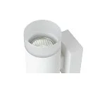 Luminaria de pared ASTINA Arriba-Abajo, cilíndrico, con difusor GU10 IP20, blanco regulable