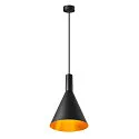 SLV Luminaria colgante PHELIA 280 E27, dorado, negro