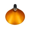 SLV Luminaria colgante PHELIA 280 E27, dorado, negro