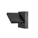 SLV LED Outdoor Wall luminaire ABRIDOR SENSOR LED, 14W, 3000/4000K, 750lm, IP54, anthracite