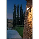 SLV LED Outdoor Wall luminaire ABRIDOR SENSOR LED, 14W, 3000/4000K, 750lm, IP54, anthracite