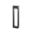 SLV LED Outdoor luminaire QUAD POLE LED Floor lamp, 18W, 100°, 3000K, 1550lm, IP65, anthracite