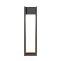 SLV LED Outdoor luminaire QUAD POLE LED Floor lamp, 18W, 100°, 3000K, 1550lm, IP65, anthracite