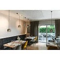 Luminaria colgante PANTILO 20 E27, cromo