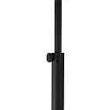 SLV floor lamp FENDA BOW BASIS with switch, without shade, adjustable, with lamp socket E27 IP20, black 