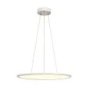 LED Pendant luminaire PANEL 60 DALI LED, round, 42W, 110°, 3000K, 3150lm, white
