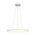 LED Pendant luminaire PANEL 60 DALI LED, round, 42W, 110°, 4000K, 3350lm, white