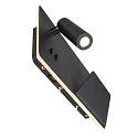 SLV Luminaria de pared SOMNILA SPOT INDOOR con conexión USB, negro