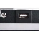 SLV Luminaria de pared SOMNILA SPOT INDOOR con conexión USB, negro