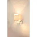 SLV Luminaria de pared SOMNILA FLEX INDOOR con conexión USB, blanco