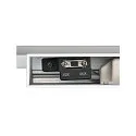 SLV LED Mirror luminaire GLENOS LED Bathroom luminaire, 120°, white, 12W, 3000/4000K, CCT Switch