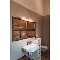 SLV LED Mirror luminaire GLENOS LED Bathroom luminaire, 120°, white, 12W, 3000/4000K, CCT Switch
