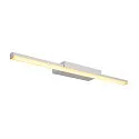 LED Mirror luminaire GLENOS LED Bathroom luminaire, 120°, silver, 12,6W, 3000K