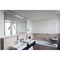 SLV LED Mirror luminaire GLENOS LED Bathroom luminaire, 120°, silver, 12,6W, 3000K