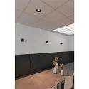 SLV LED Ceiling recessed luminaire NUMINOS DL M, 3000K, IP20, rotatable / pivotable, 55°, 1500lm, UGR 21, black/black